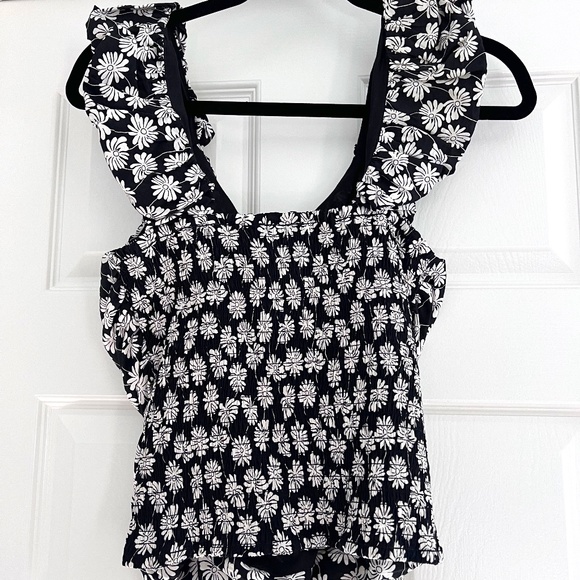 Gap Puff Sleeve corset tank - Picture 1 of 3